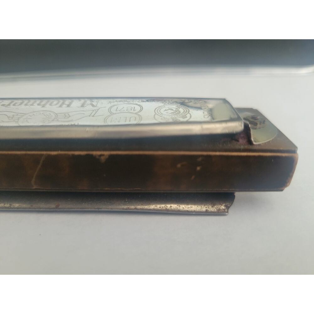 Vintage Harmonica Marine Band Made By Hohner Germany Key Of C - Picture 11 of 12